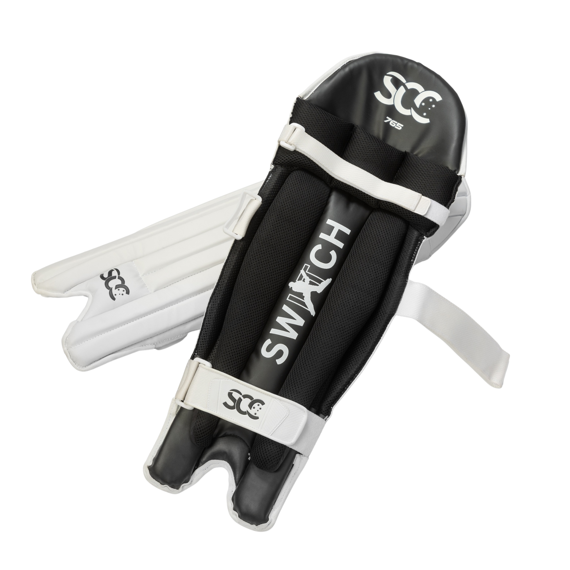 SCC Switch 765 Ambidextrous Batting Leg Guards '26/27