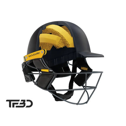 MASURI TrueFit 3D T Line Steel Cricket Helmet - Senior