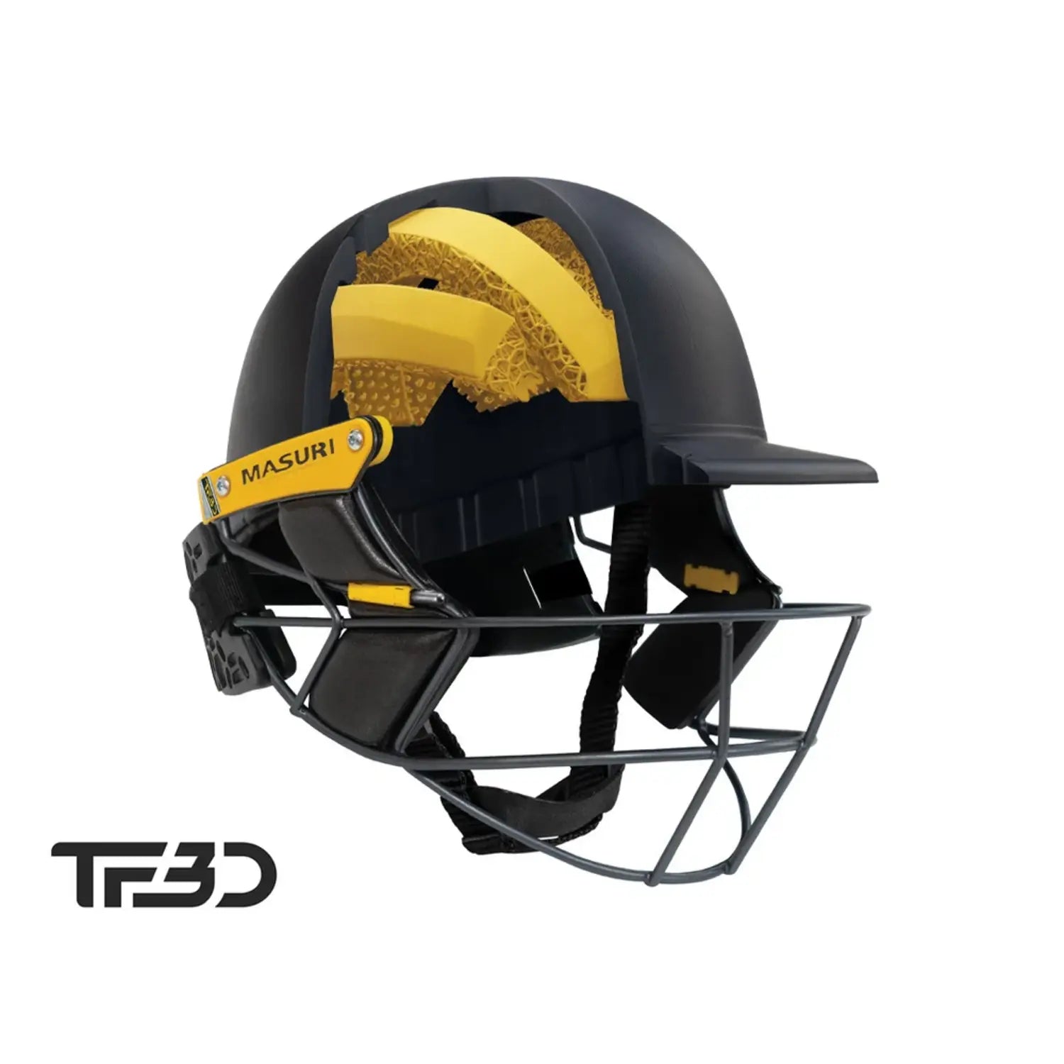 MASURI TrueFit 3D T Line Titanium Cricket Helmet - Senior