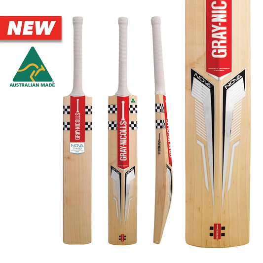 GRAY-NICOLLS GN Travis Head TH137 Nova Limited Edition Grade 1 English Willow Cricket Bat - Short Handle