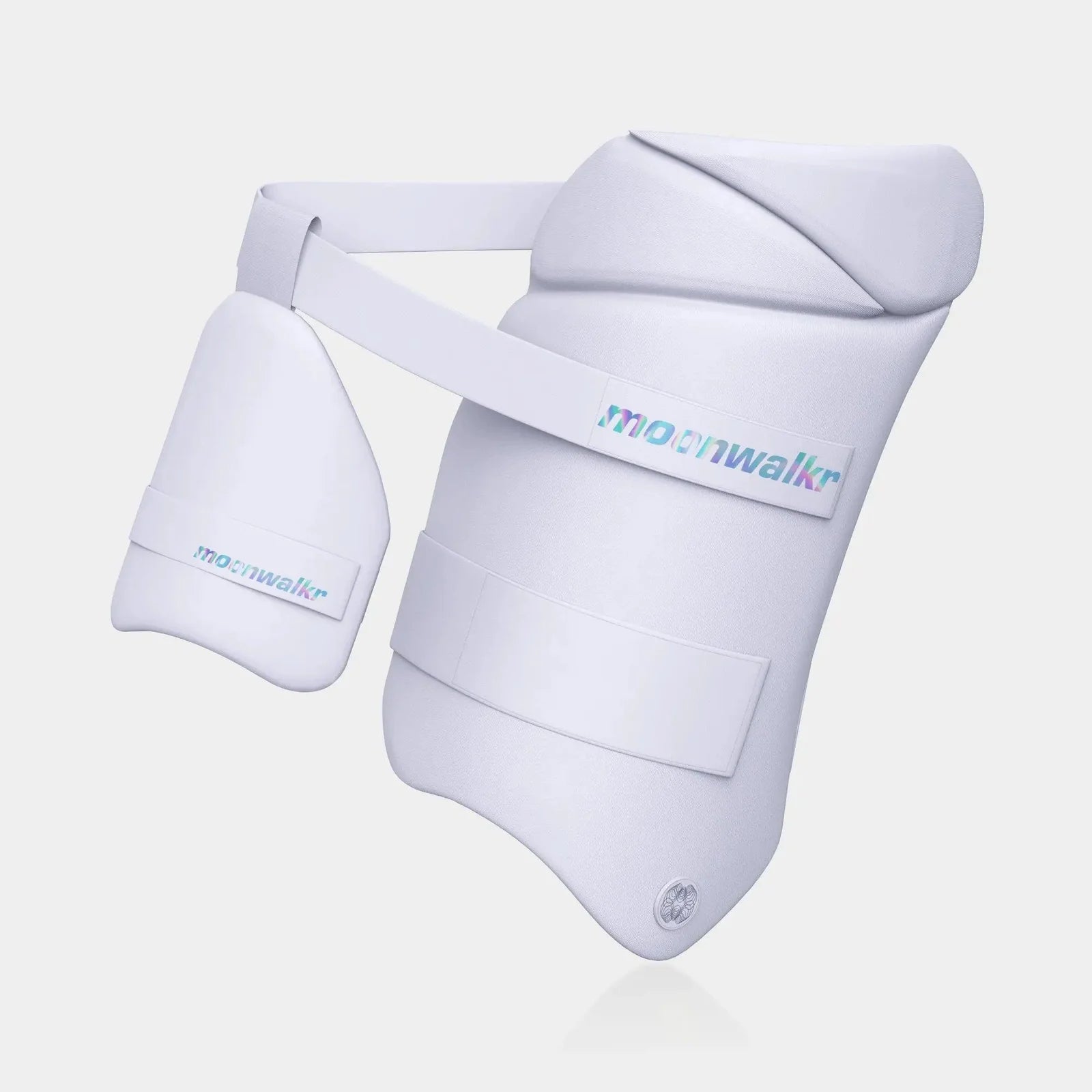 MOONWALKR 2.0 - Combo Thigh Guard - White [Sizes X Small - X Large]