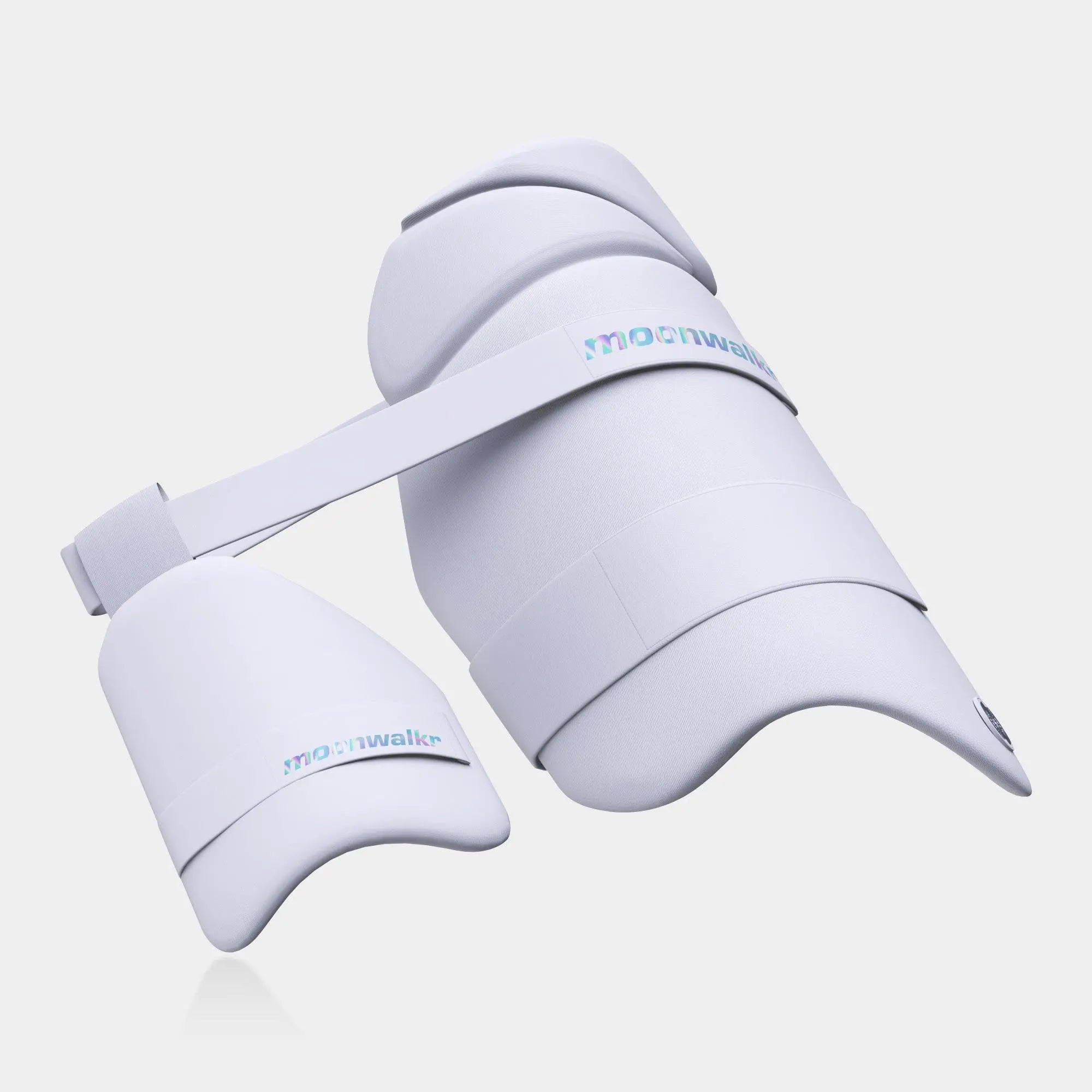 MOONWALKR 2.0 - Combo Thigh Guard - White [Sizes X Small - X Large]