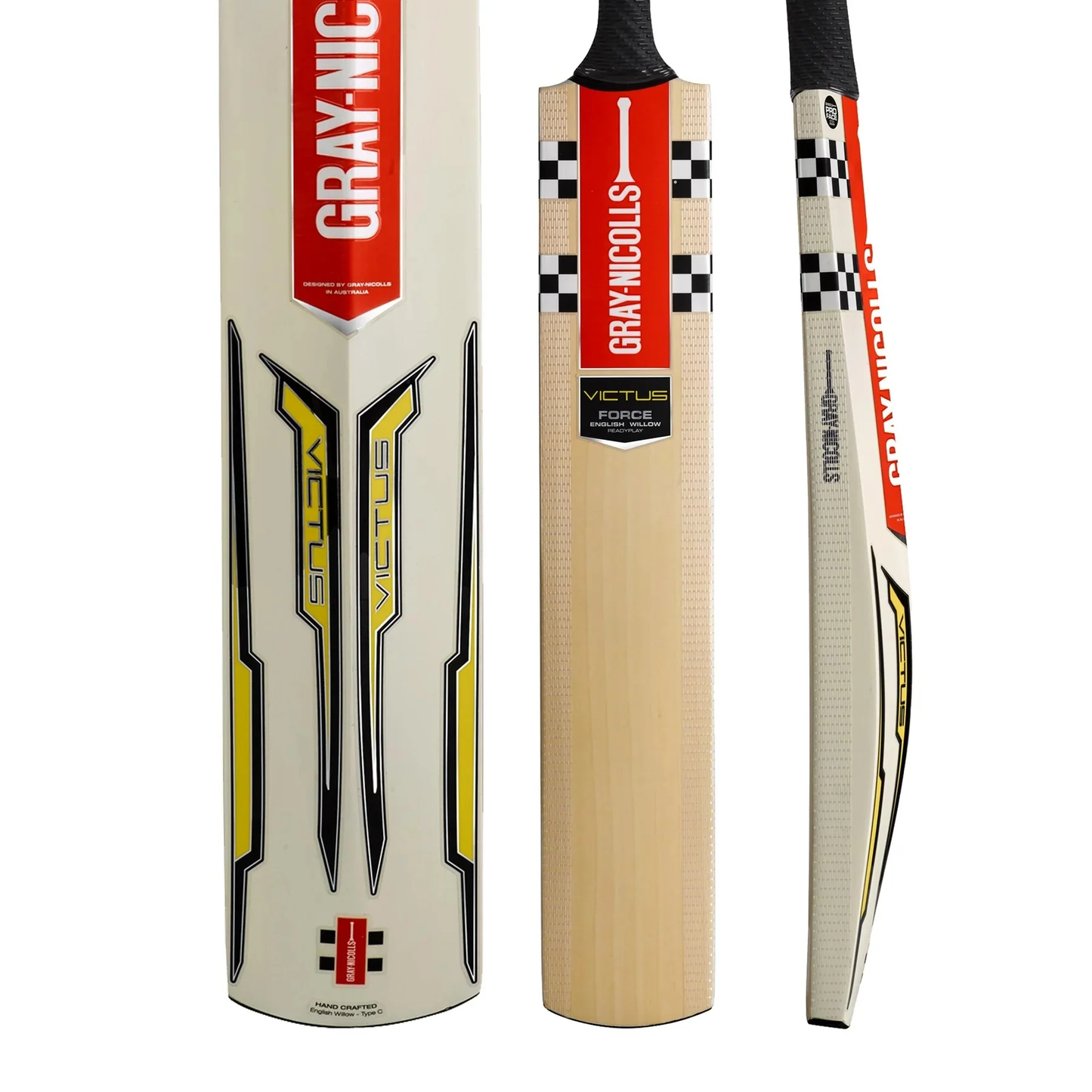 >> GRAY-NICOLLS GN Victus Force Ready Play English Willow Cricket Bat '24/25 [Sizes 2 - 3]