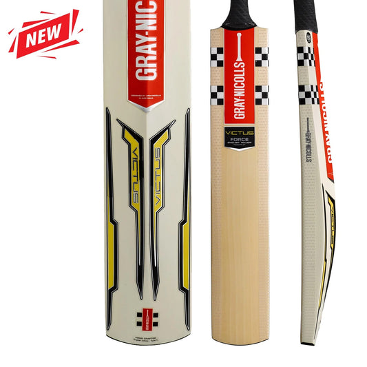 GRAY-NICOLLS GN Victus Force Ready Play English Willow Cricket Bat [Sizes 2 - 5]