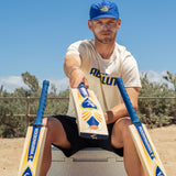 KOOKABURRA Retro Ultimate Belta Grade 3 English Willow Cricket Bat - Short Handle