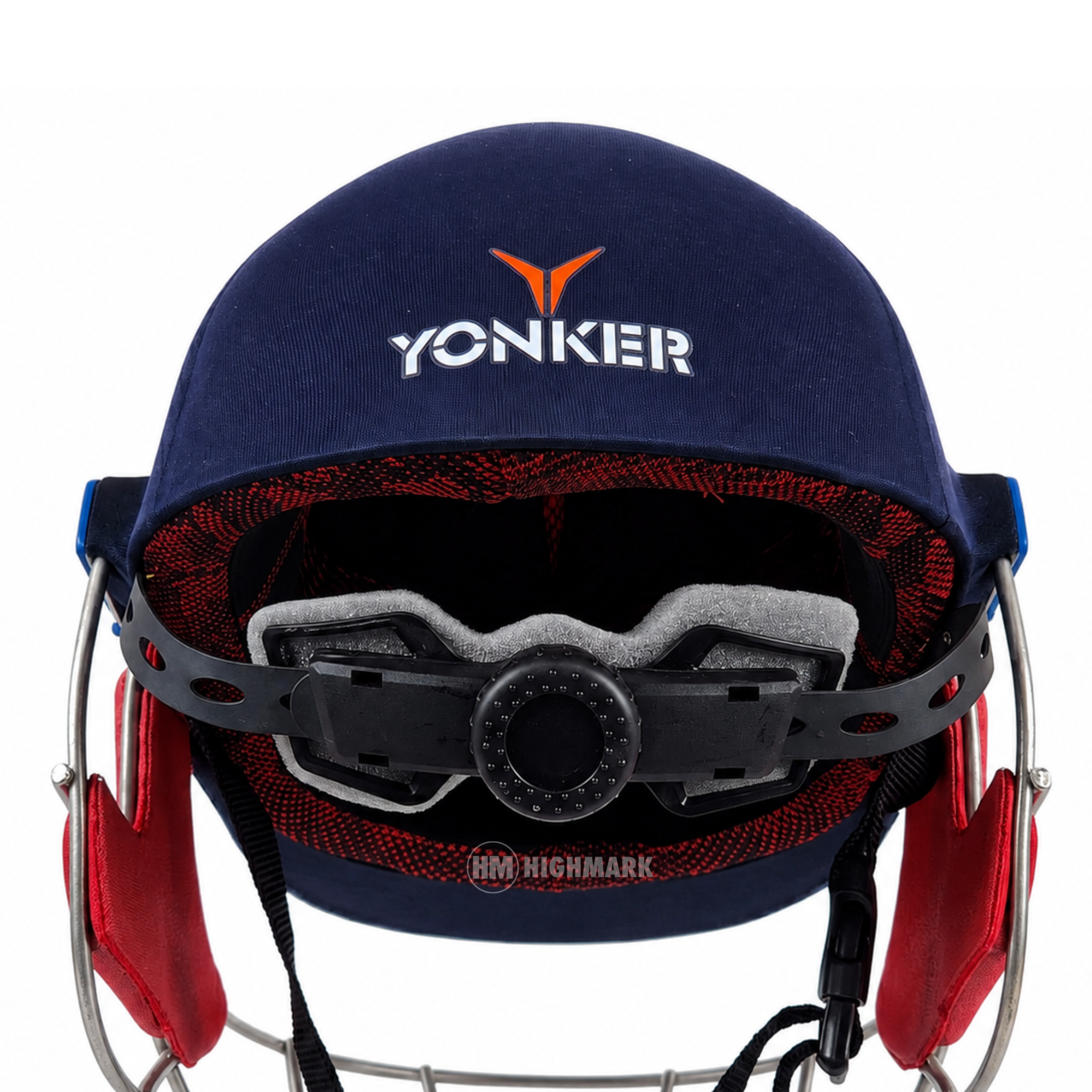 YONKER Test Series Club Titanium  Cricket Helmet with Adjuster Dial - Senior