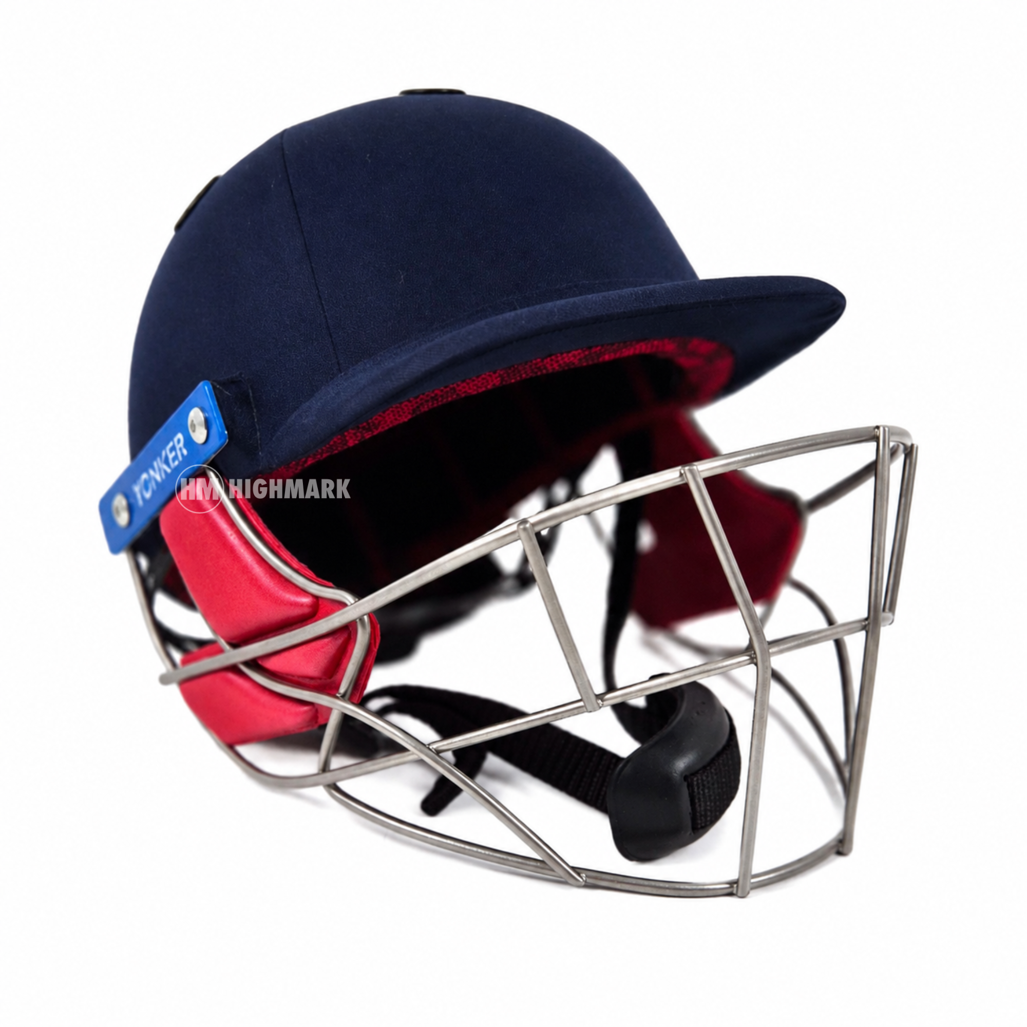 YONKER Test Series Club Titanium  Cricket Helmet with Adjuster Dial - Senior