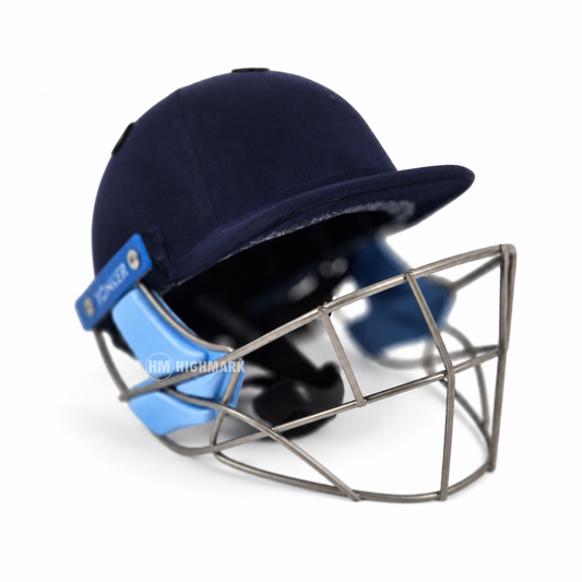 YONKER Test Series Club Titanium  Cricket Helmet with Adjuster Dial - Junior