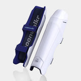 MOONWALKR 2.0 - Batting Leg Guards - White [Sizes X Small - X Large]