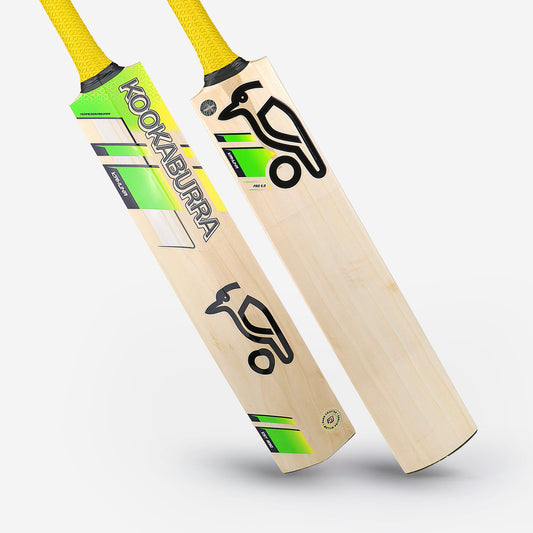 KOOKABURRA Kahuna Pro 5.0 Grade 6 English Willow Cricket Bat '24 - Short Handle