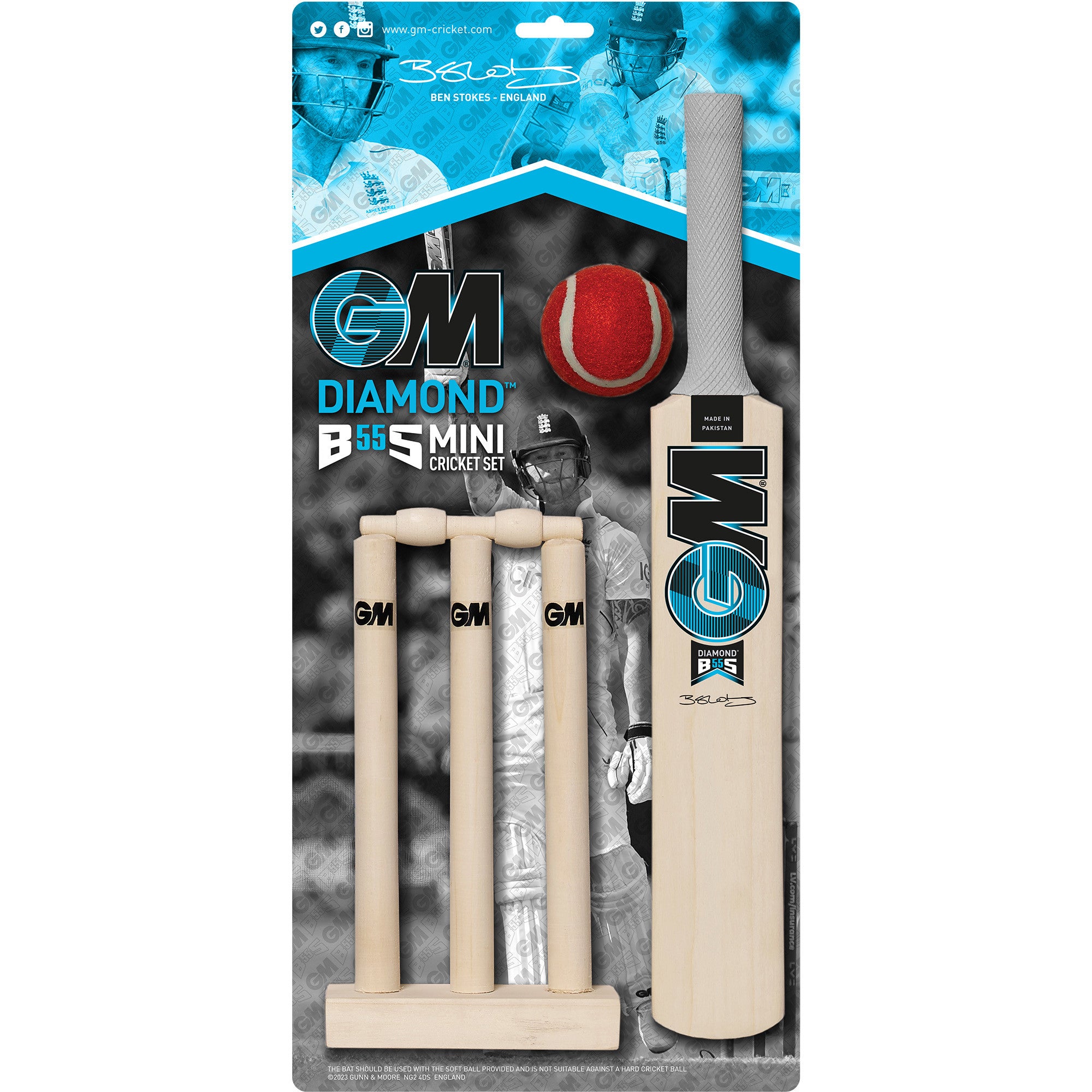 GUNN & MOORE GM Diamond Mini Cricket Collector Set