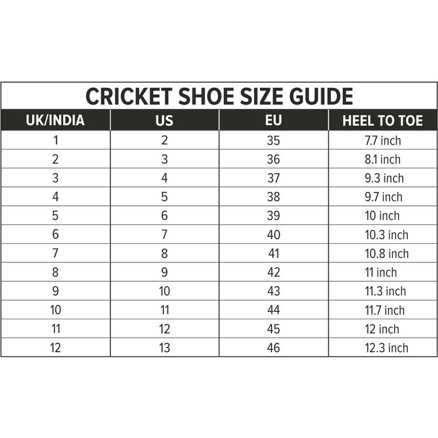 DSC Jaffa 22 Rubber Cricket Shoes - White/Blue [Sizes UK3-UK12]
