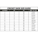 DSC Jaffa Neo Rubber Cricket Shoes White/Silver '25 [Sizes UK3-UK12]