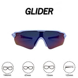 DSC Glider Polarised Cricket Sunglasses