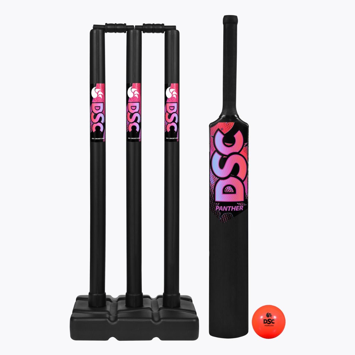 DSC Panther Plastic Cricket Set - Adult