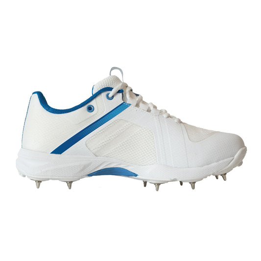 KOOKABURRA PRO 2.0 Spike Cricket Shoes White/Blue [Sizes US7-US14]