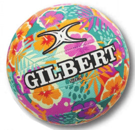 GILBERT Glam Hibiscus Netball '26 - Size 5