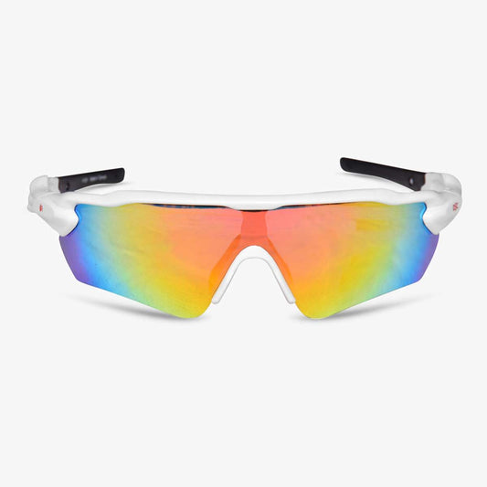 DSC Glider Polarised Cricket Sunglasses (White Frame)