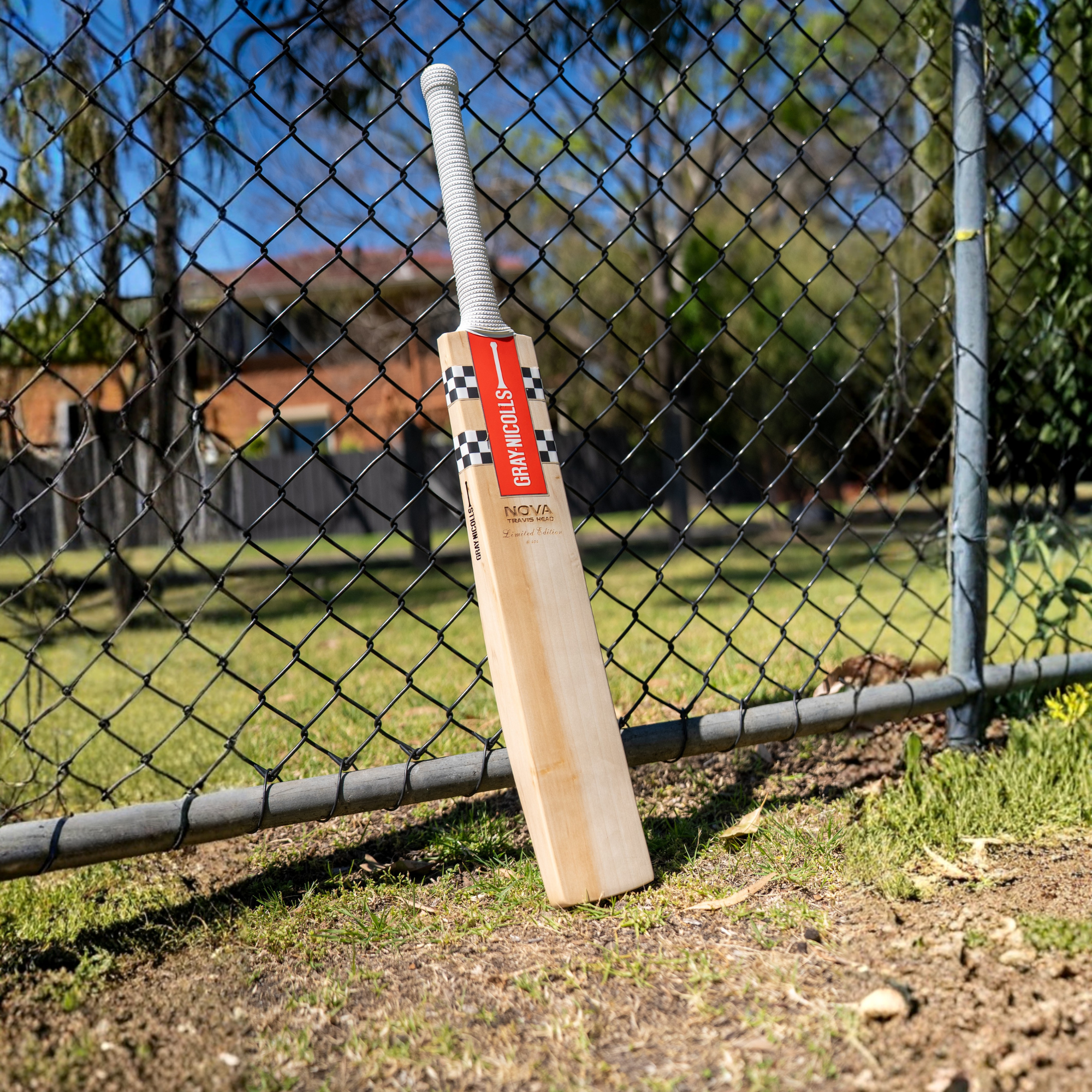 GRAY-NICOLLS GN Travis Head Nova Test Grade 1 English Willow Cricket Bat - Short Handle