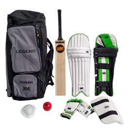 HM Legend Kashmir Willow Cricket Set - Youth