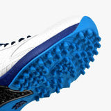 DSC Jaffa 22 Rubber Cricket Shoes - White/Blue [Sizes UK3-UK12]