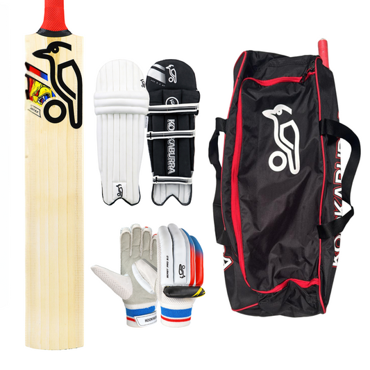 KOOKABURRA Beast Junior Cricket Set with Holdall Bag