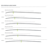 KOOKABURRA Swirl Wood MBow Hockey Stick '2025 [30"-35" Length]