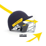 MASURI E Line Steel Cricket Helmet Navy - Senior