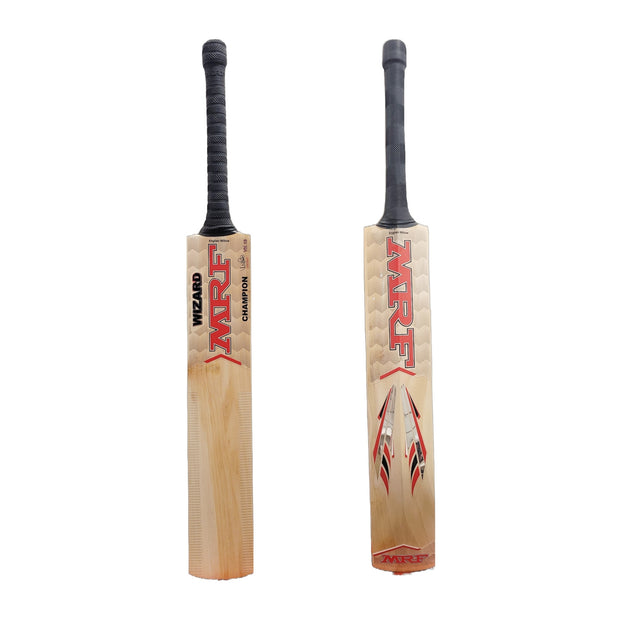 MRF Wizard Champion Grade 5 English Willow Cricket Bat - Short Handle