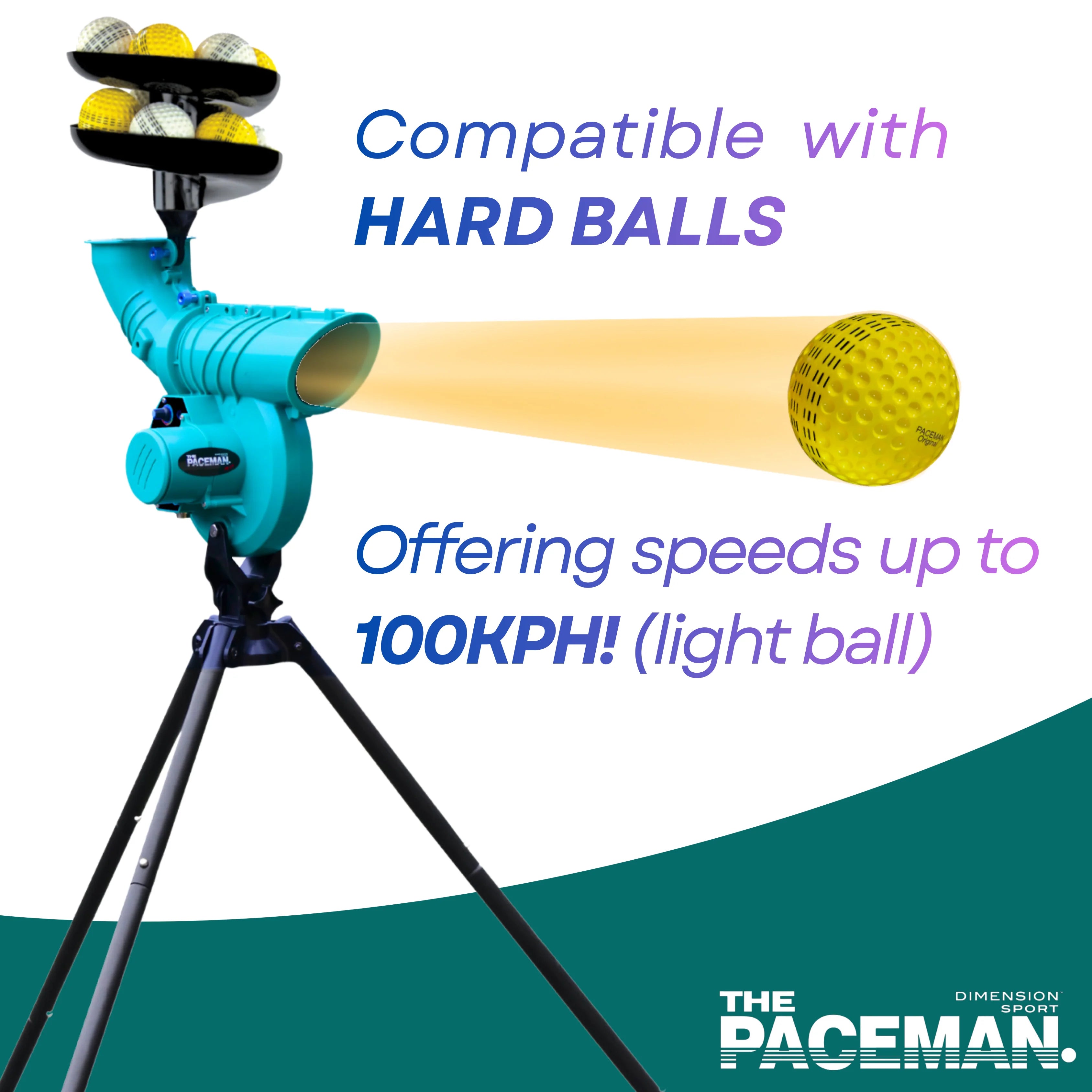 PACEMAN 195XT Cricket Bowling Machine