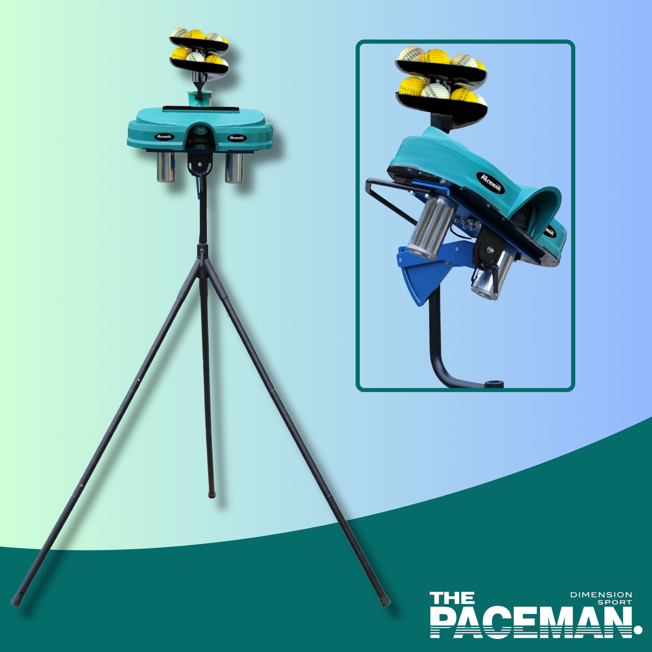 PACEMAN 525 Express Cricket Bowling Machine