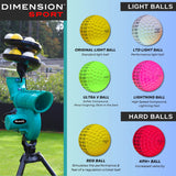 PACEMAN Ultra-V Light Ball Green (12-Pack)