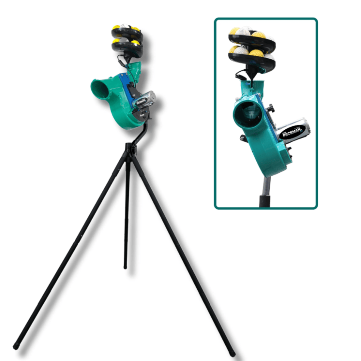 PACEMAN 245 Edge Cricket Bowling Machine