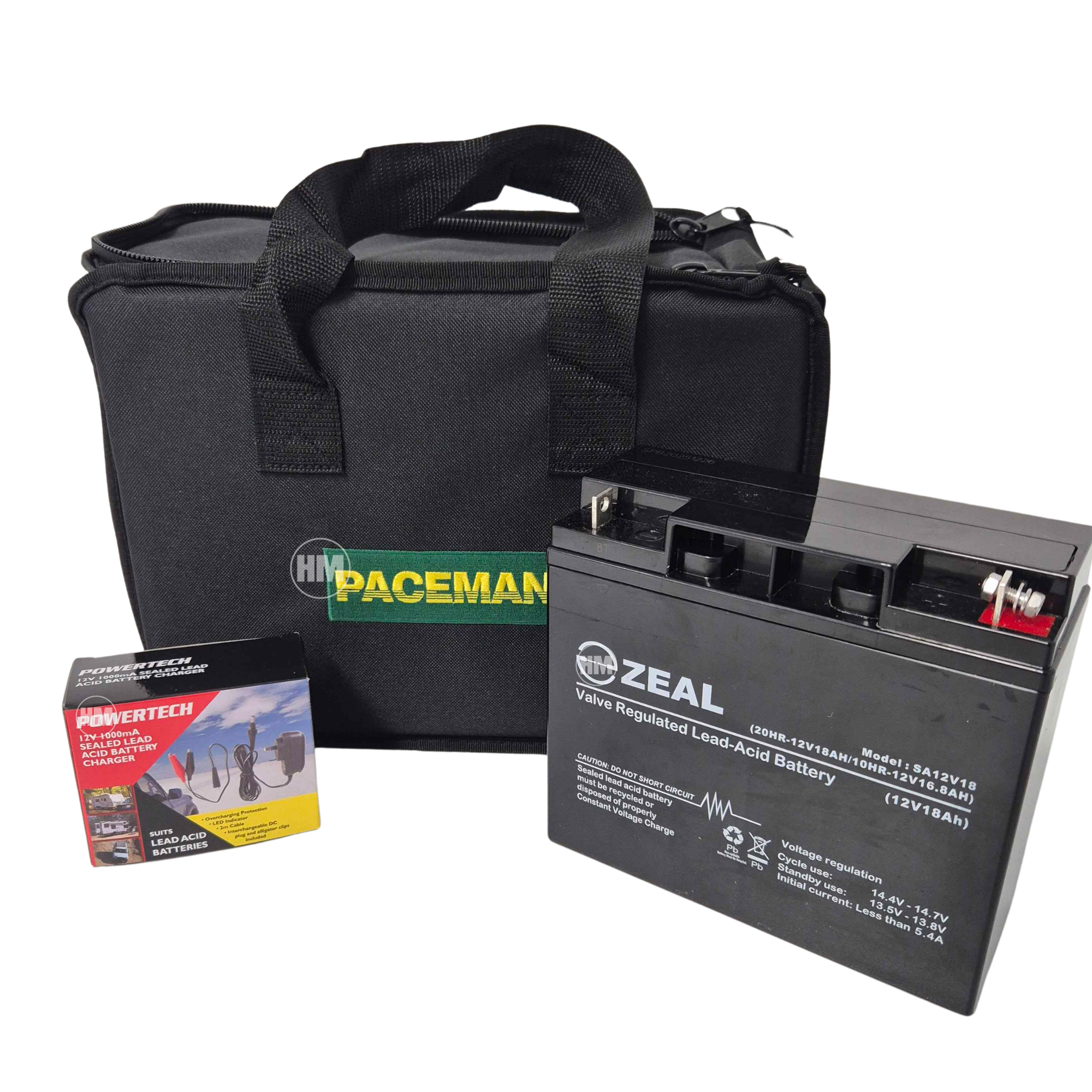 PACEMAN Portable 12V Battery Pack