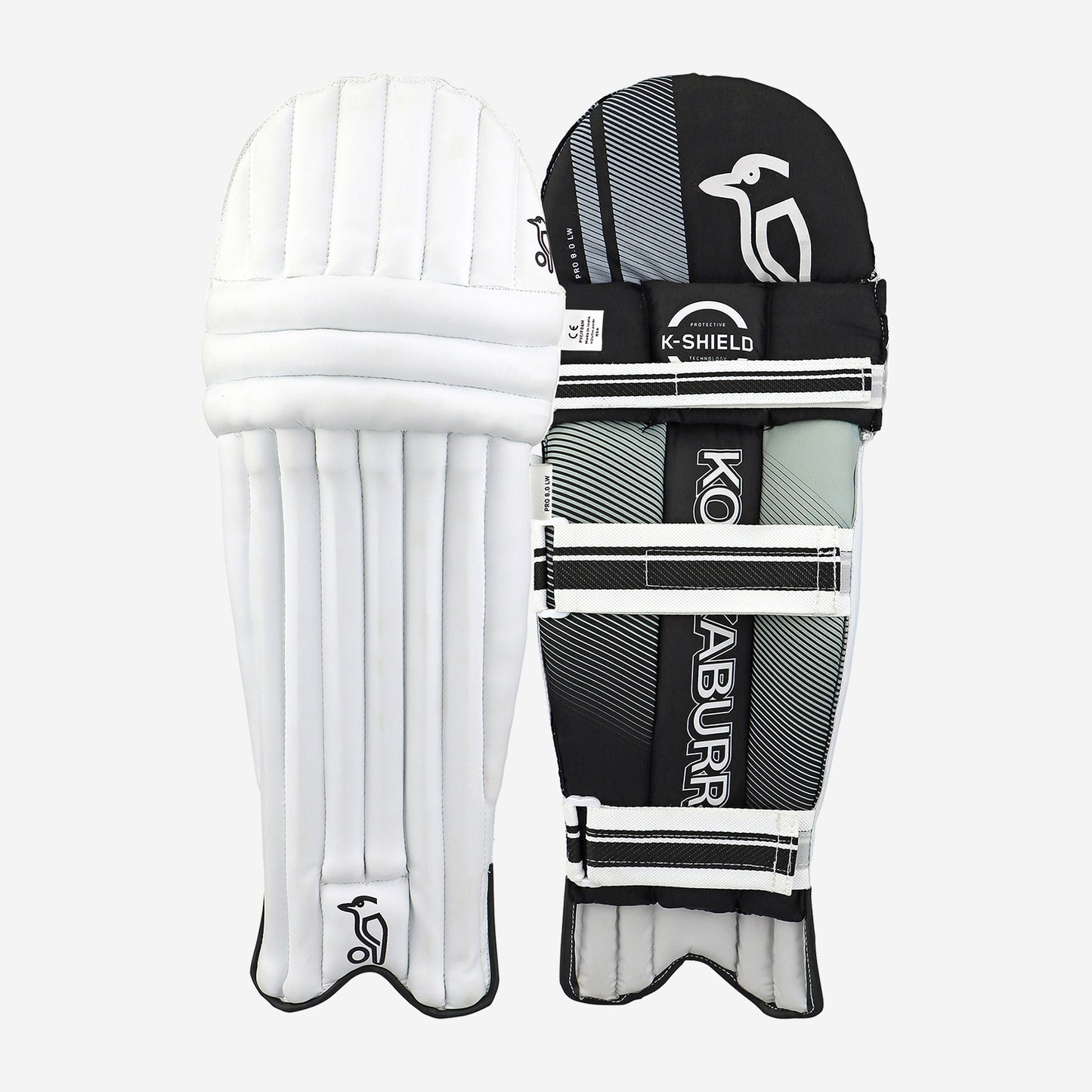 KOOKABURRA Pro 8.0 Lightweight Ambidextrous Batting Leg Guards '25/26 [Sizes XS Junior - Adult]