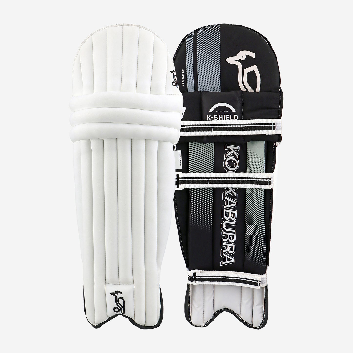 KOOKABURRA Pro 9.0 Slim Fit Ambidextrous Batting Leg Guards '25/26 [Sizes XS Junior - Youth]