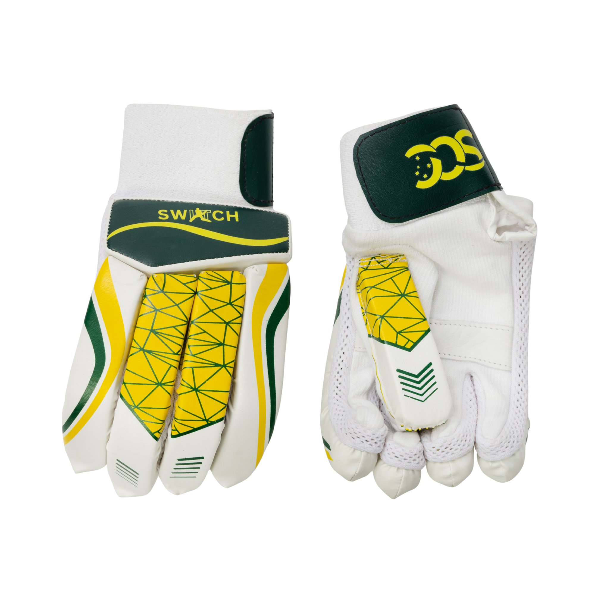 SCC Switch Rush Gold Kashmir Willow Ambidextrous Cricket Kit '26/27 - Youth