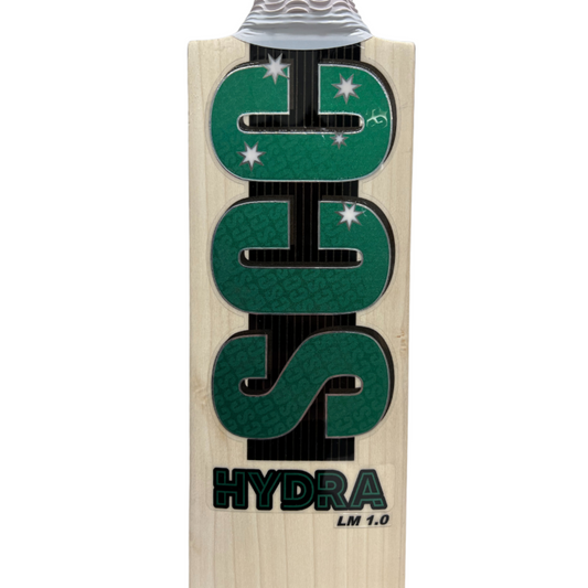 SCC Hydra 1.0 LM Grade 1 English Willow Cricket Bat - Short Handle