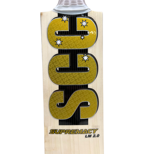 SCC Supremacy 2.0 LM Grade 2 English Willow Cricket Bat - Short Handle