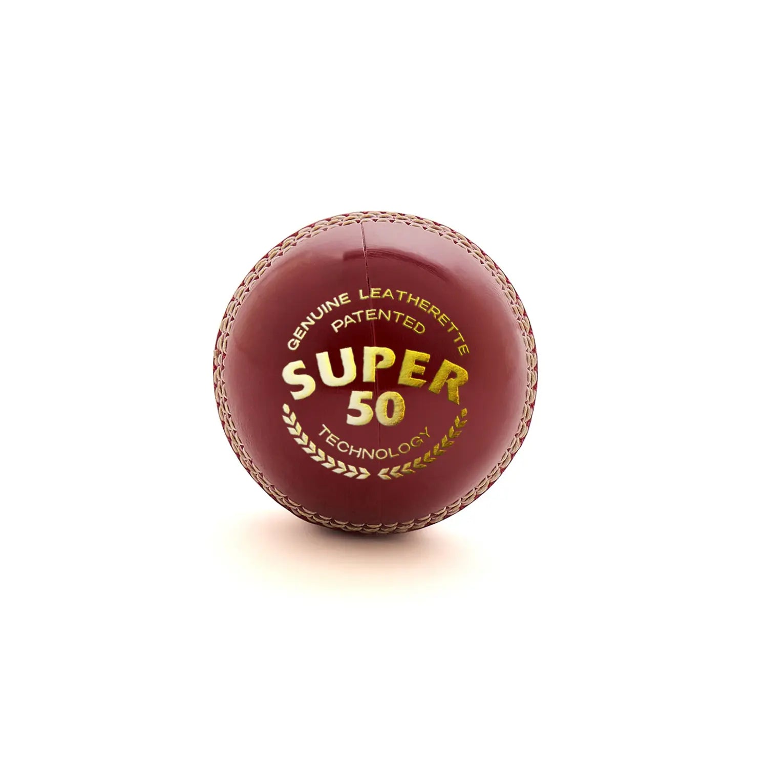 SG 4-Piece Super 50 Leatherette Cricket Ball - 156 Grams