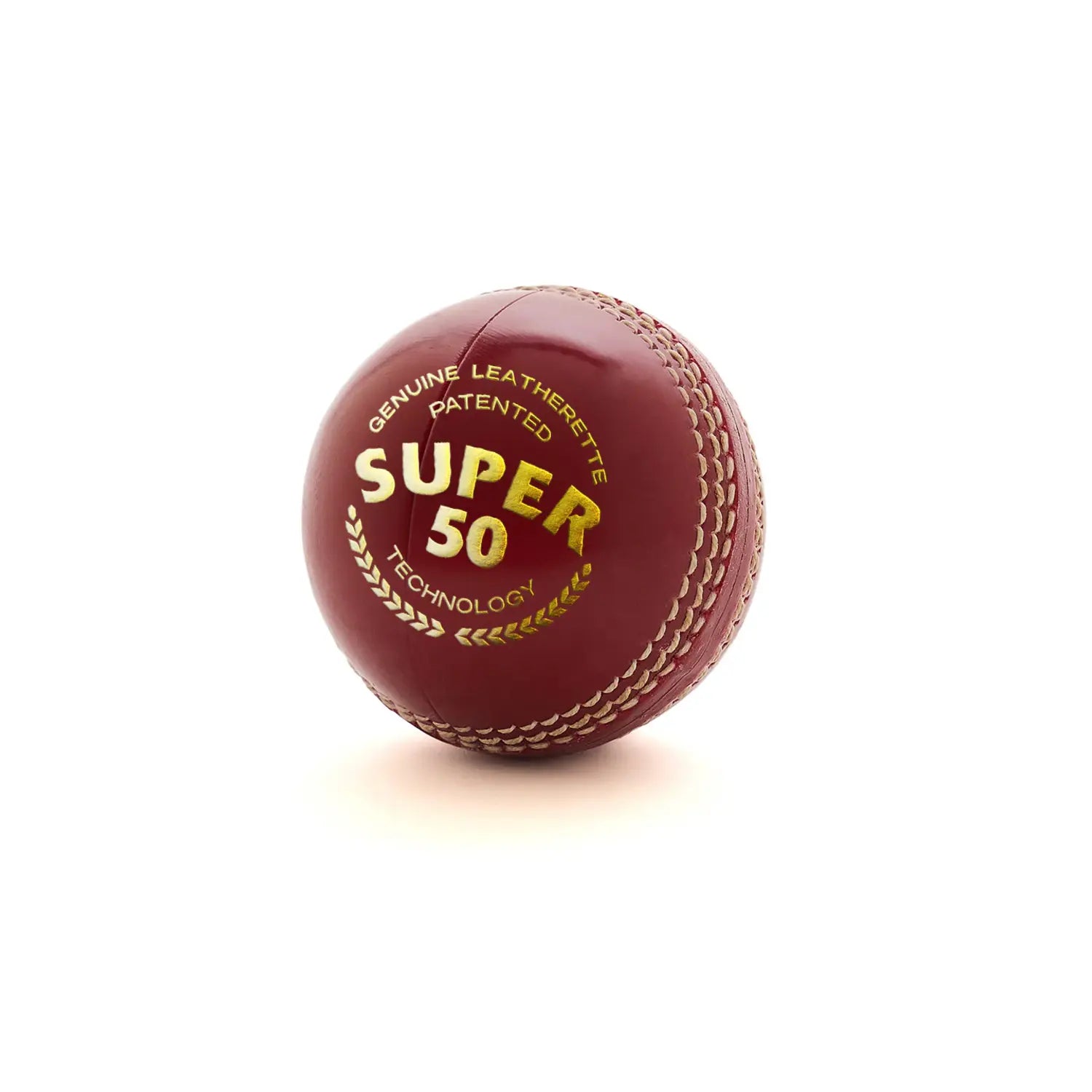 SG 4-Piece Super 50 Leatherette Cricket Ball - 156 Grams