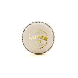 SG 4-Piece Super 50 Leatherette Cricket Ball - 156 Grams