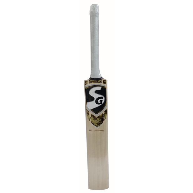 SG HP 33 Supreme Grade 3 English Willow Cricket Bat - Short Handle