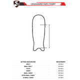 SG Test White Batting Leg Guards '26/27