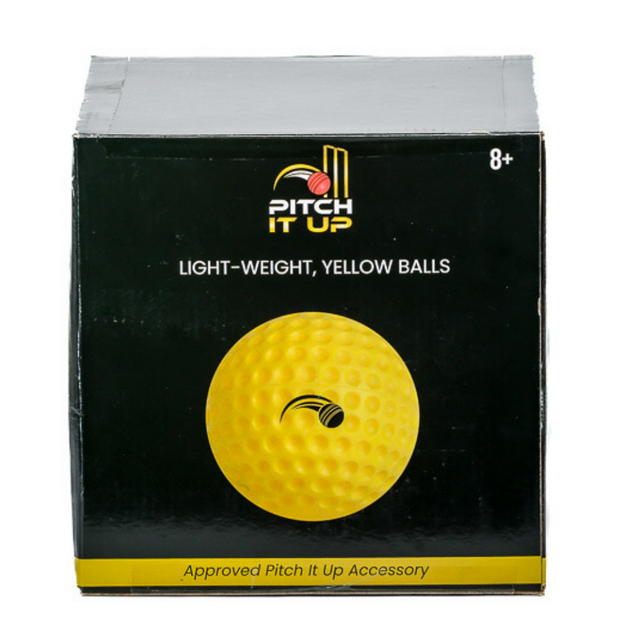 PITCH IT UP Ball Set (20 Balls) - Light Weight (approx. 32 grams each) - Highmark Cricket