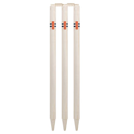 GRAY-NICOLLS GN Wooden Club Stumps - 6 Stumps with Bails - Highmark Cricket