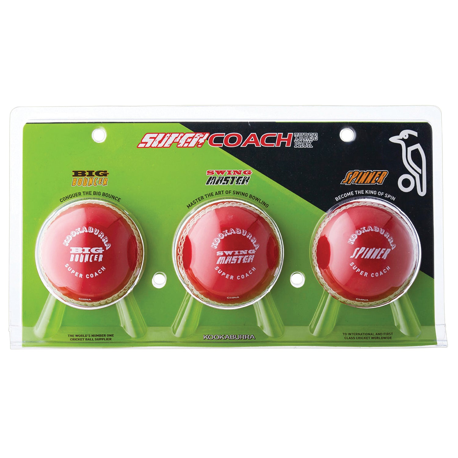 KOOKABURRA Super Coach 3 Ball Pack - Highmark Cricket