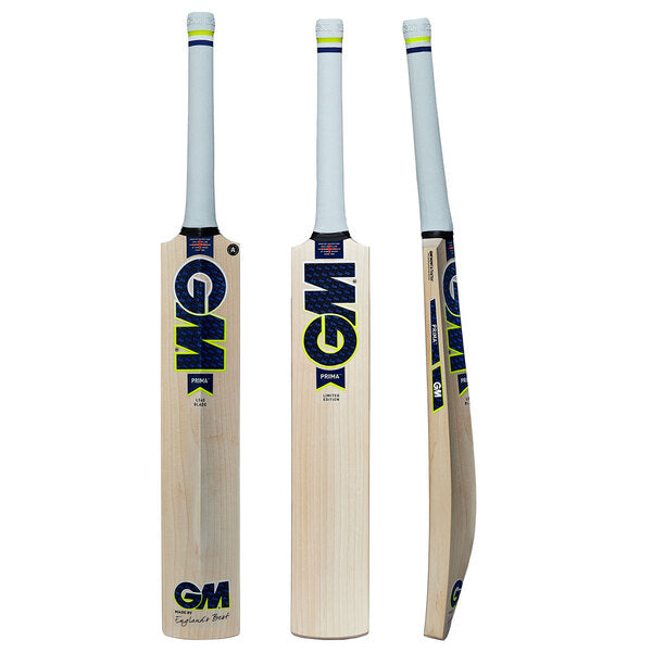 GUNN & MOORE GM PRIMA L540 DXM 606 TTNOW Grade 3 EW Cricket Bat - Senior Size - Highmark Cricket