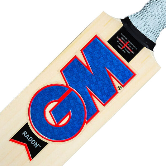 GUNN & MOORE GM RADON DXM TT English Willow Cricket Bat - Junior Size - Highmark Cricket