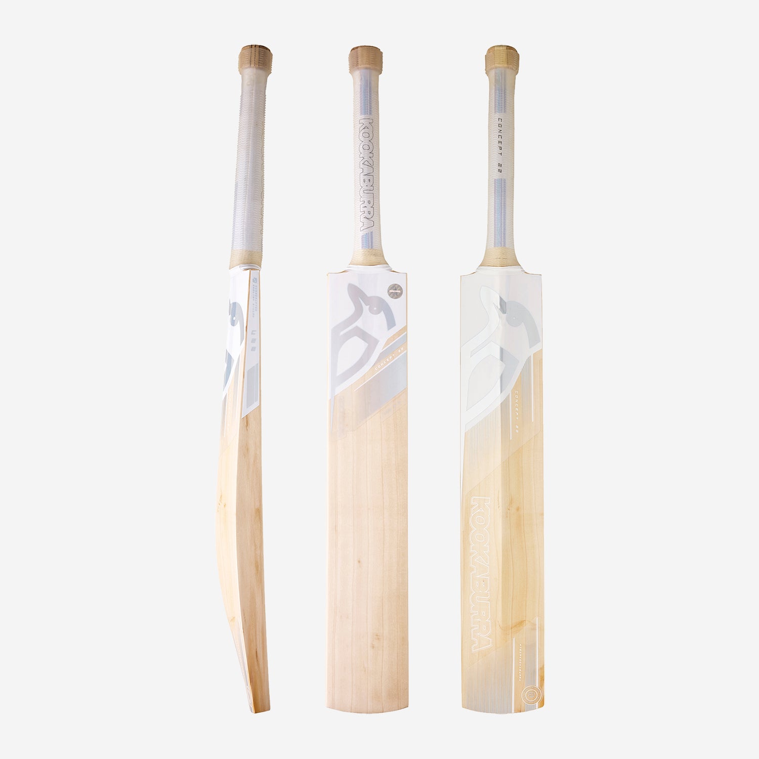 KOOKABURRA CONCEPT 22 Pro 3.0 Grade 4 English Willow Cricket Bat - Short Handle - Highmark Cricket